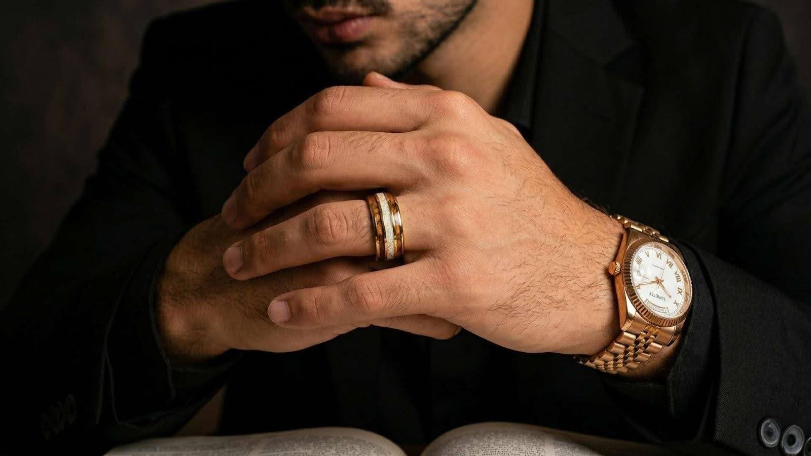 engagement ring for men