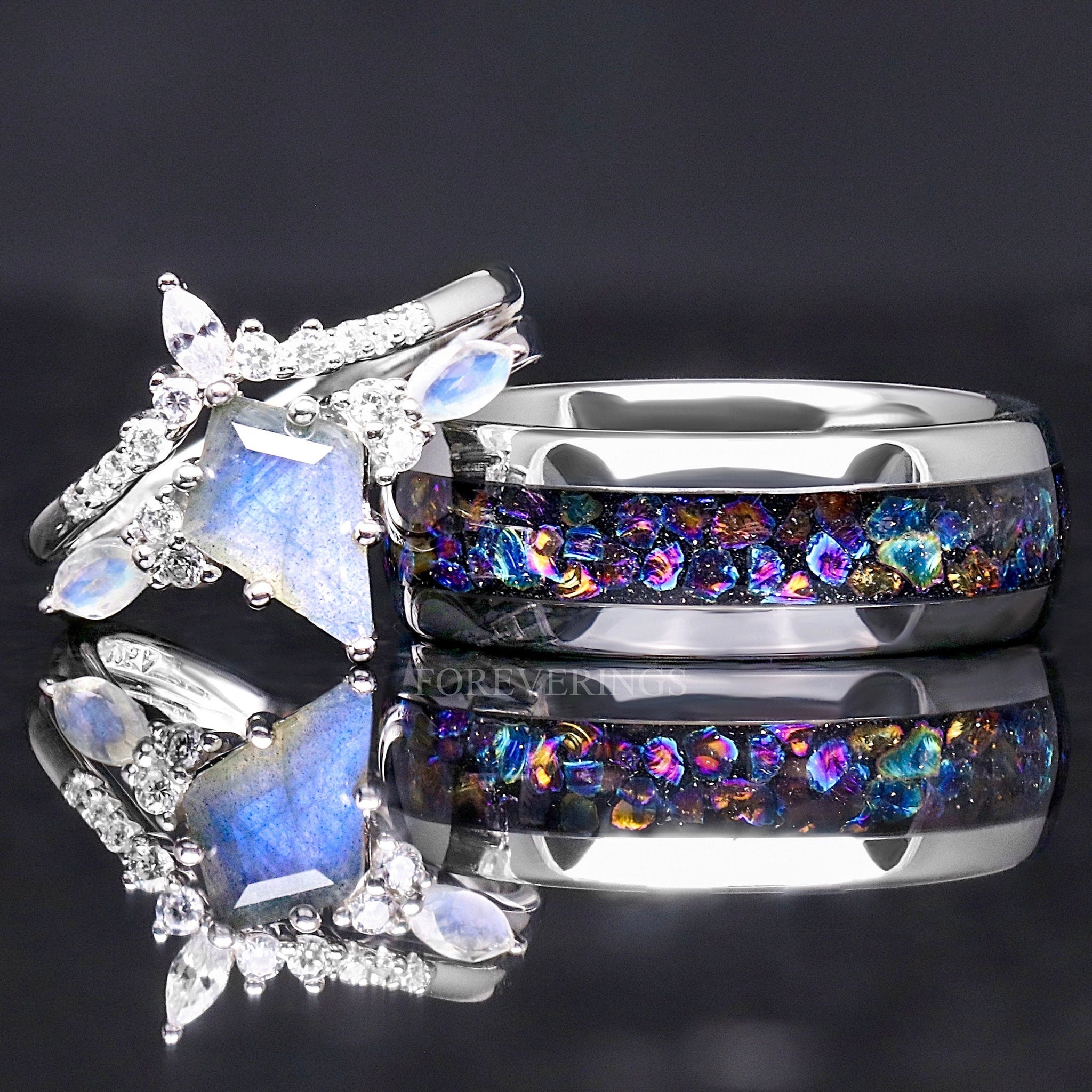Labradorite Dark Sky - Ring main image 1