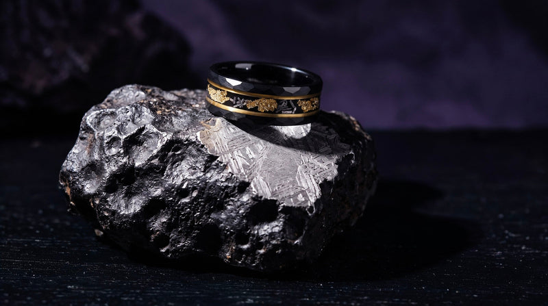 Men's Meteorite Wedding Bands: What to Know Before You Buy