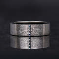 Sterling silver alexandrite rings for partners